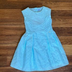Girls Easter light teal mayoral dress size 8